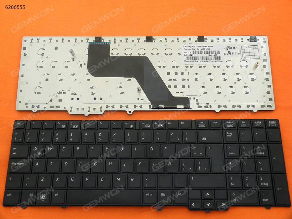 Picture of New Replacement Laptop Keyboard For HP Probook 6540B 6545B 6550B BLACK(Without Point stick) LA Layout