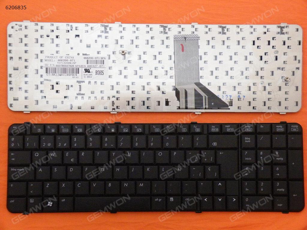 Picture of New Replacement Laptop Keyboard For HP 6830S BLACK SP Layout