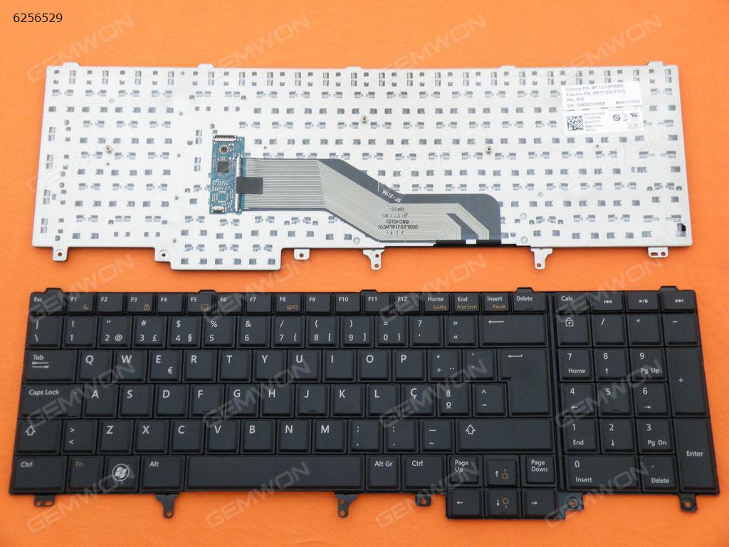 Picture of New Replacement Laptop Keyboard For DELL Latitude E6520 BLACK(Without Point stick) PO Layout