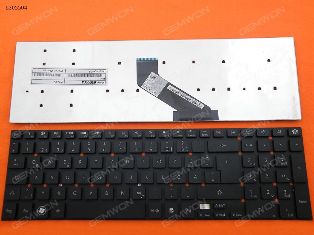 Picture of New Replacement Laptop Keyboard For GATEWAY NV55S BLACK GR Layout