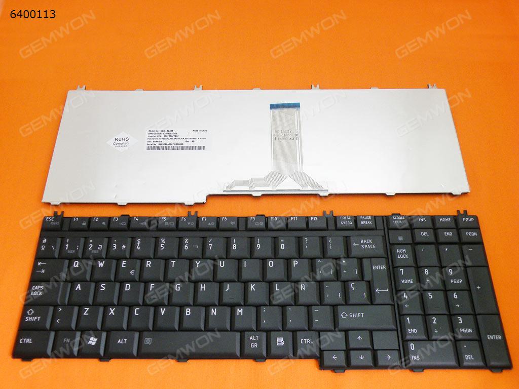 Picture of New Replacement Laptop Keyboard For TOSHIBA P300 L350 L355 L500 Series BLACK SP Layout