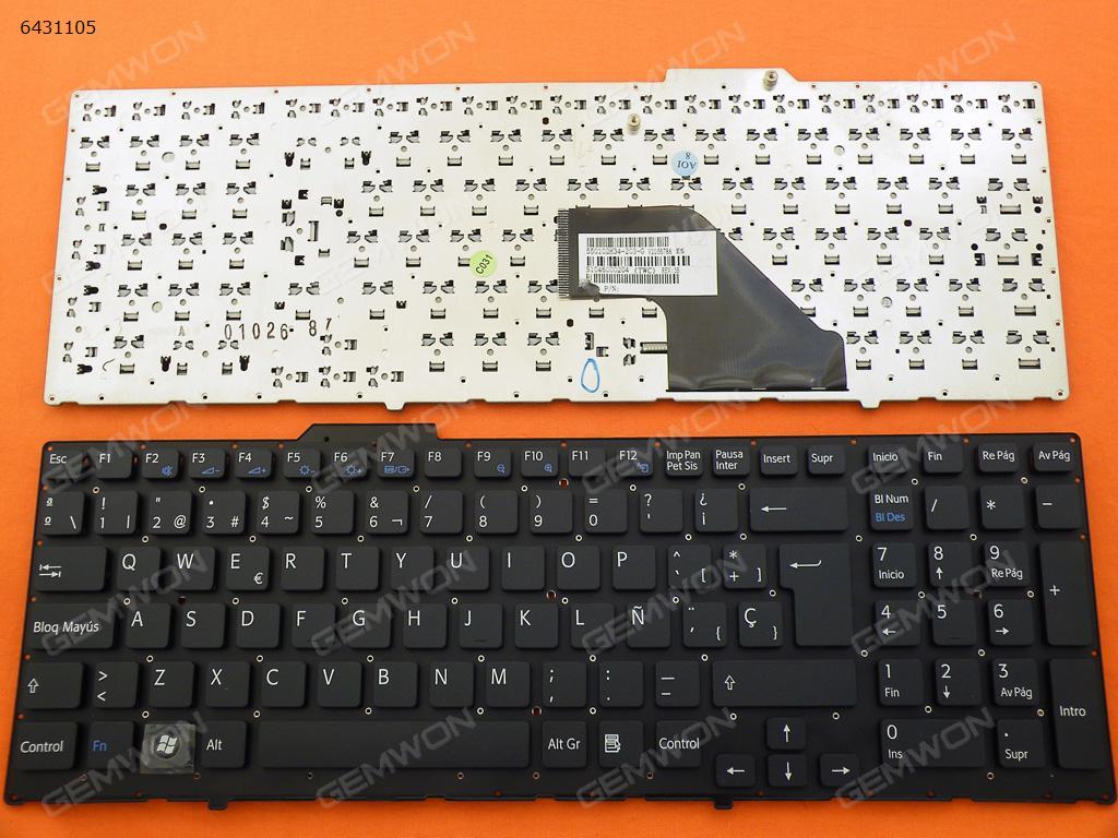 Picture of New Replacement Laptop Keyboard For SONY VPC-F11 VPC-F12 VPC-F13 BLACK(Without FRAME,Without foil) SP Layout
