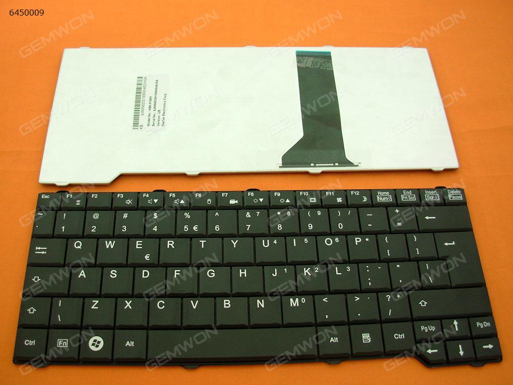 Picture of New Replacement Laptop Keyboard For FUJITSU AMILO SA3650 SI3655 V6505 V6515 V6535 V6545 LI3710 P5710 P5720 PI3540 PI3525 PA3553 PA3515 15.4" BLACK US Layout