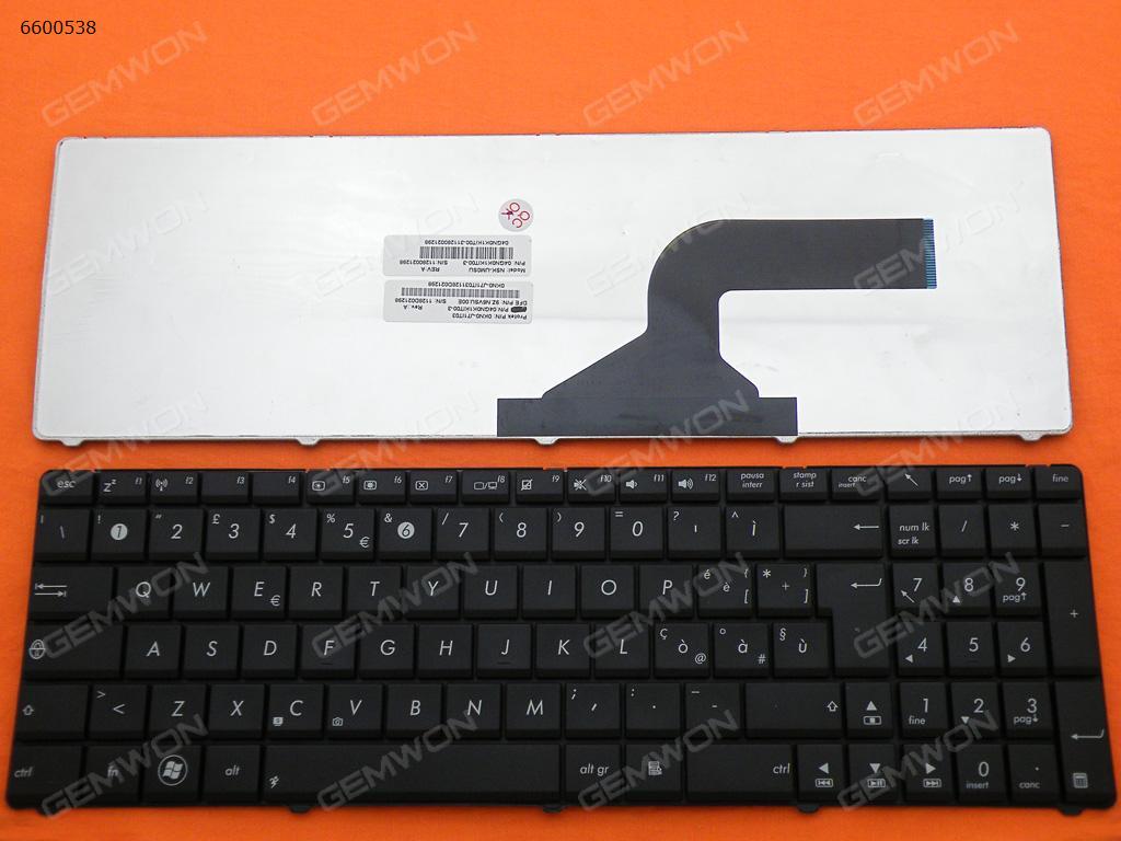 Picture of New Replacement Laptop Keyboard For ASUS N53 BLACK IT Layout