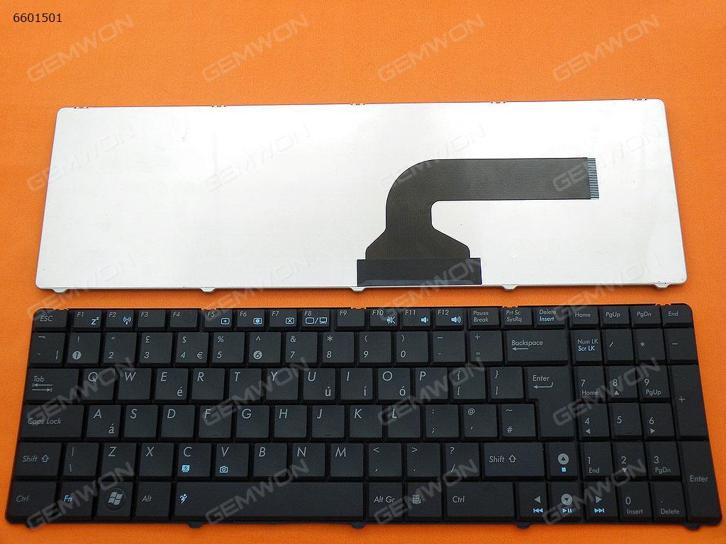 Picture of New Replacement Laptop Keyboard For ASUS N50 UL50 BLACK Uk Layout