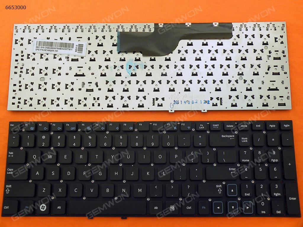 Picture of New Replacement Laptop Keyboard For SAMSUNG 300 Series 15.6" 300E5A 300V5A BLACK US Layout
