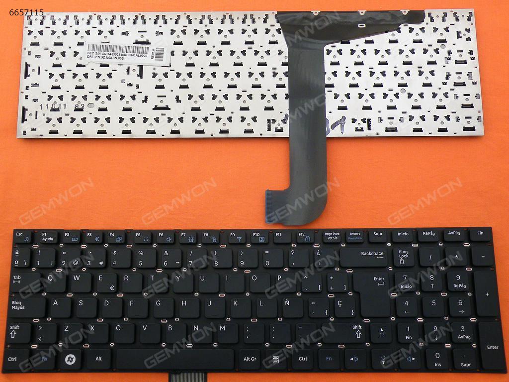 Picture of New Replacement Laptop Keyboard For SAMSUNG RF710 RF711 Series BLACK SP Layout