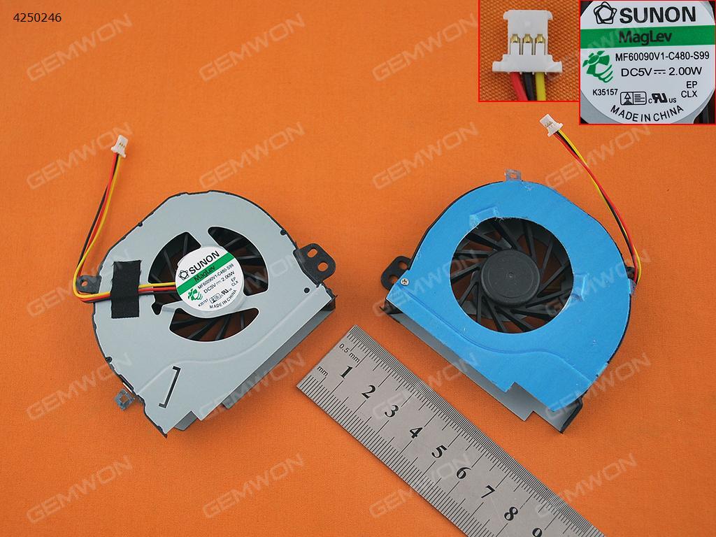 Picture of New Replacement CPU Cooling Fan For DELL Inspiron 5420 I5420 Vostro 3460(OEM) MF60090V1-C480-S99 Layout