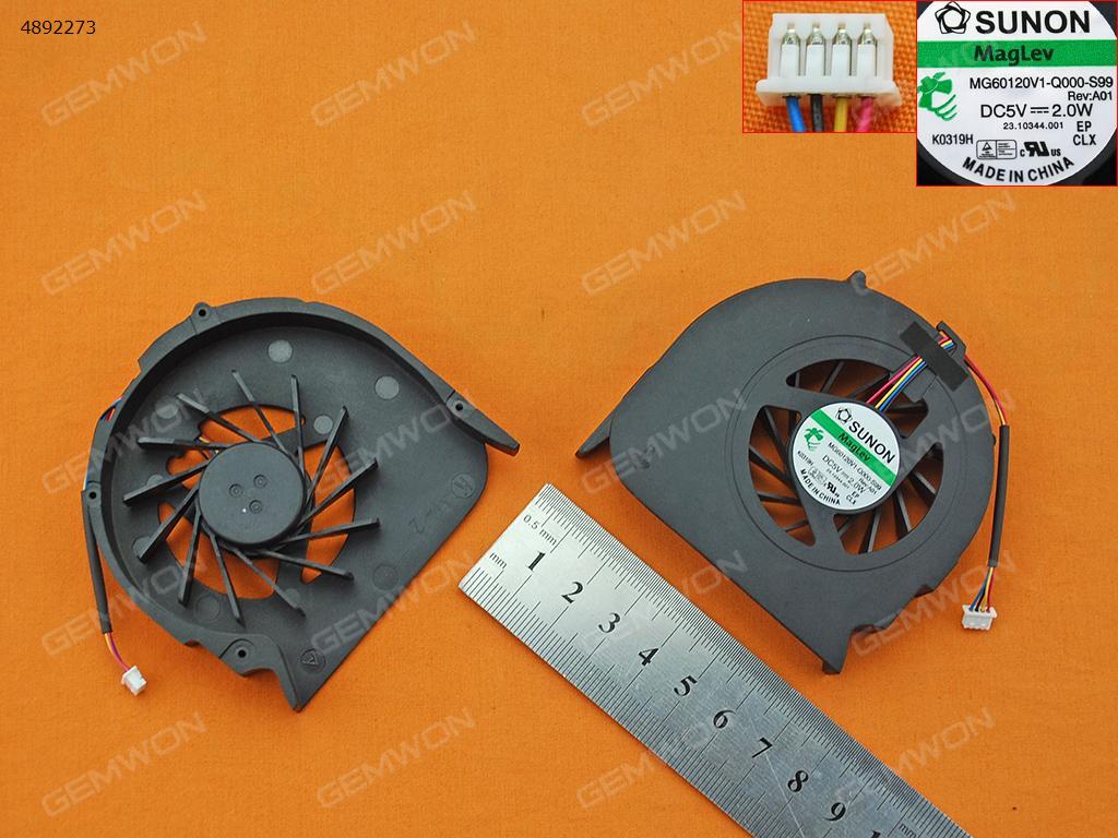 Picture of New Replacement CPU Cooling Fan For PACKARD BELL MS2273 TJ65(Original) MG60120V1-Q000-S99 Layout