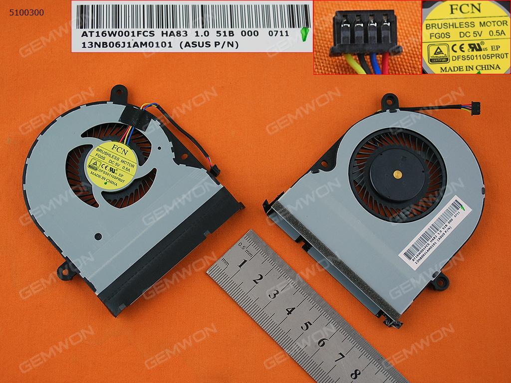 Picture of New Replacement CPU Cooling Fan For ASUS Transformer Book Flip TP300LA(Original) DFS501105PR0T FG0S Layout