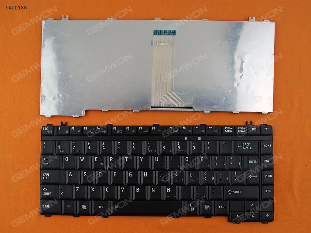 Picture of New Replacement Laptop Keyboard For TOSHIBA A300 M300 L300 BLACK (OEM) IT Layout