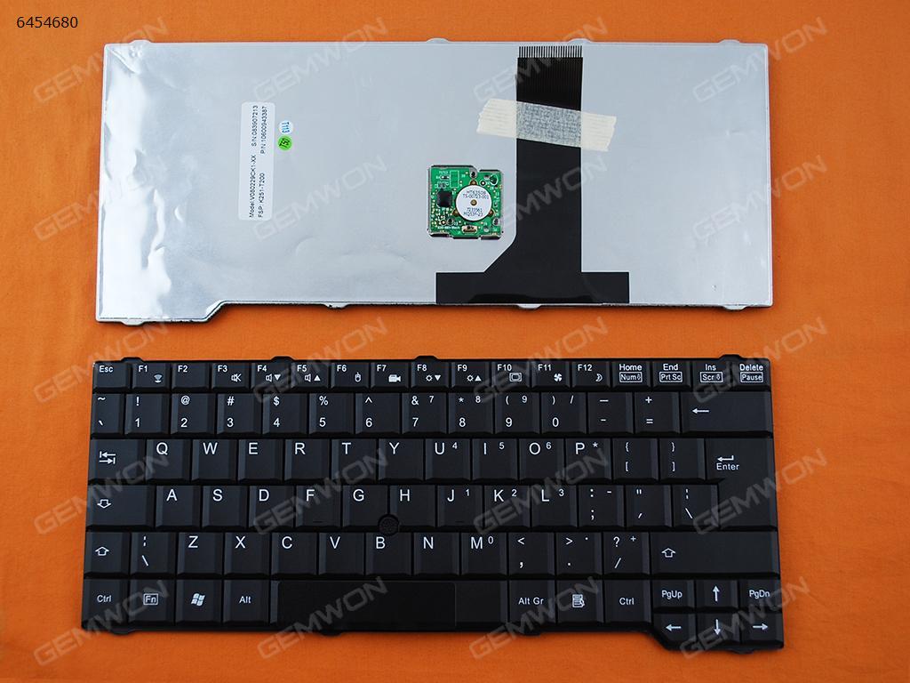 Picture of New Replacement Laptop Keyboard For FUJITSU AMILO SA3650 SI3655 15.4" BLACK(With  Point stick ,Big Enter) US Layout