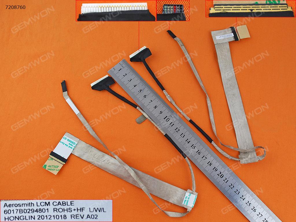 Picture of New LCD Display Screen Cable Replacement  For HP Elitebook 8760W