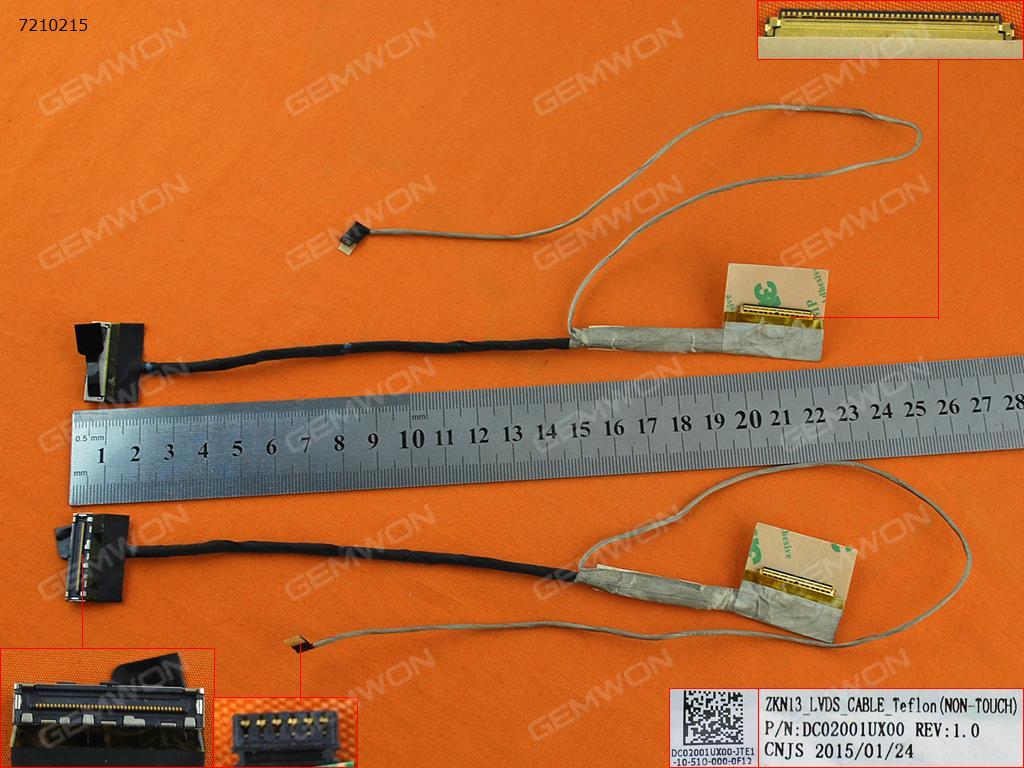 Picture of New LCD Display Screen Cable Replacement  For HP Pavilion TouchSmart 11-E 215 Without Touch