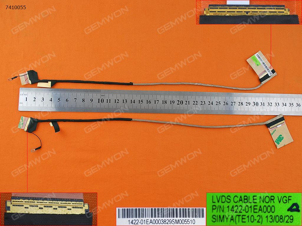 Picture of New LCD Display Screen Cable Replacement  For TOSHIBA Satellite L50D-A L55-A L55 S50D-A L50-A S55-A S55D-A