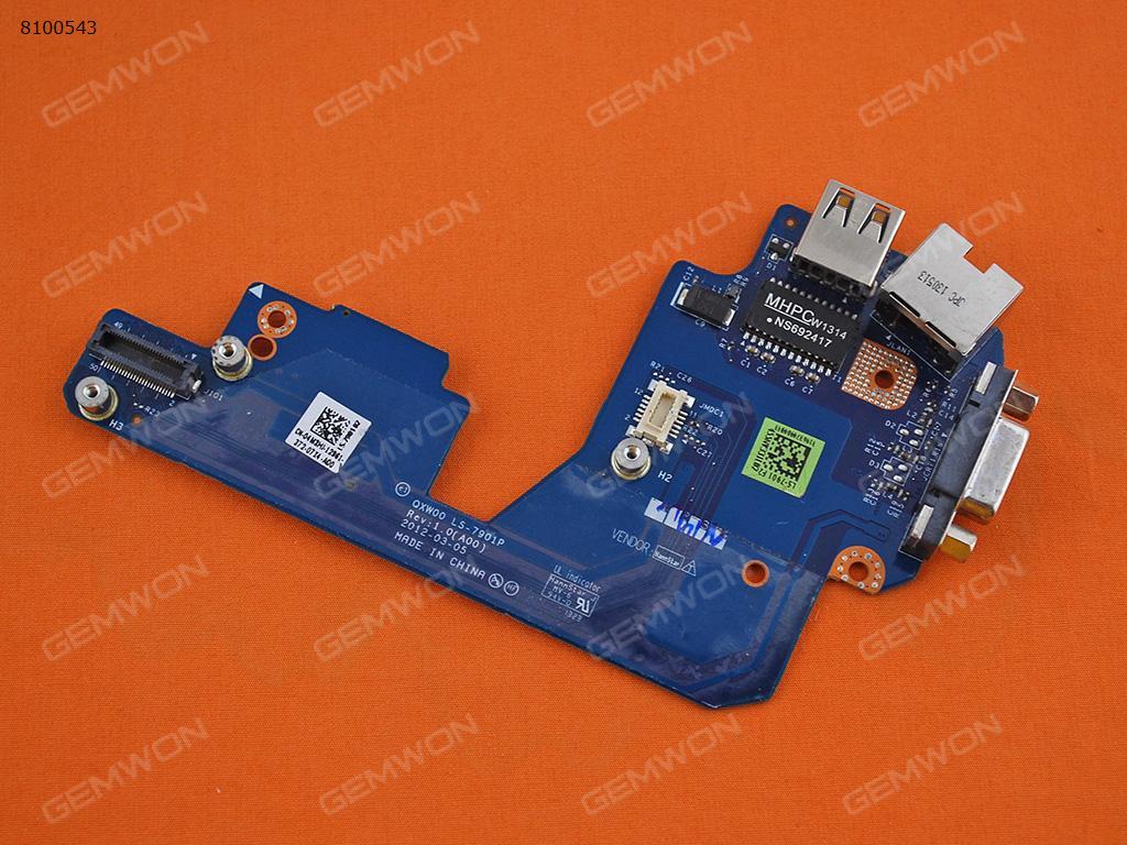 Picture of USB 2.0 VGA Audio Board And NIC Connector For DELL Latitude E5430(Pulled)