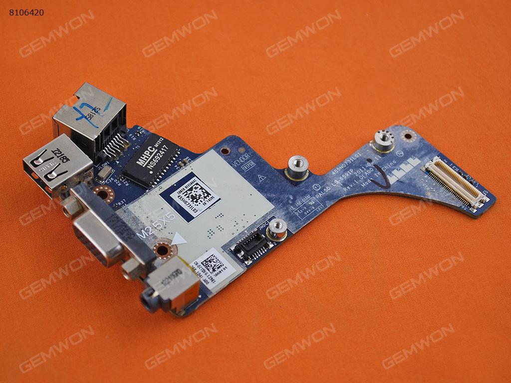 Picture of USB VGA Audio Board And NIC Connector For DELL E6420(Pulled)