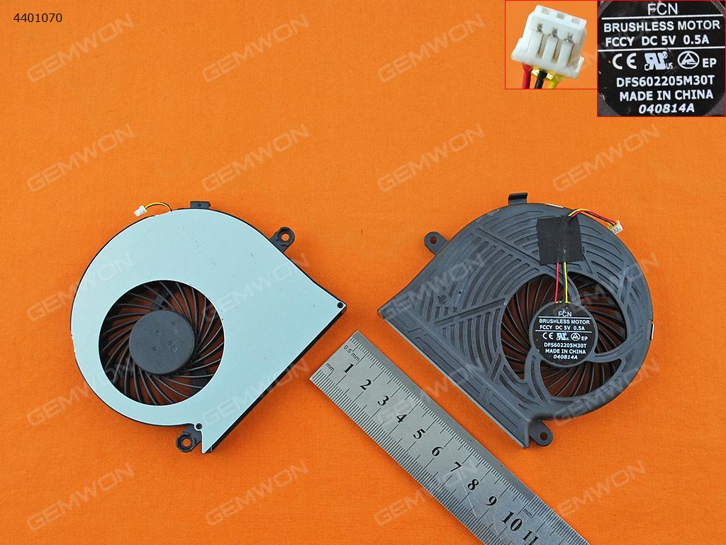 Picture of New Replacement CPU Cooling Fan For Toshiba Qosmio X70-A DFS602205M30T FCCY Layout