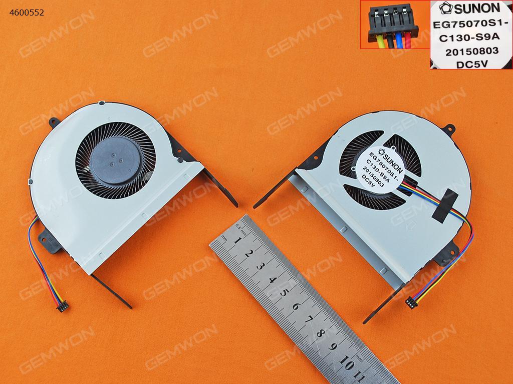 Picture of New Replacement CPU Cooling Fan For ASUS N552(Original) EG75070S1-C130-S9A Layout