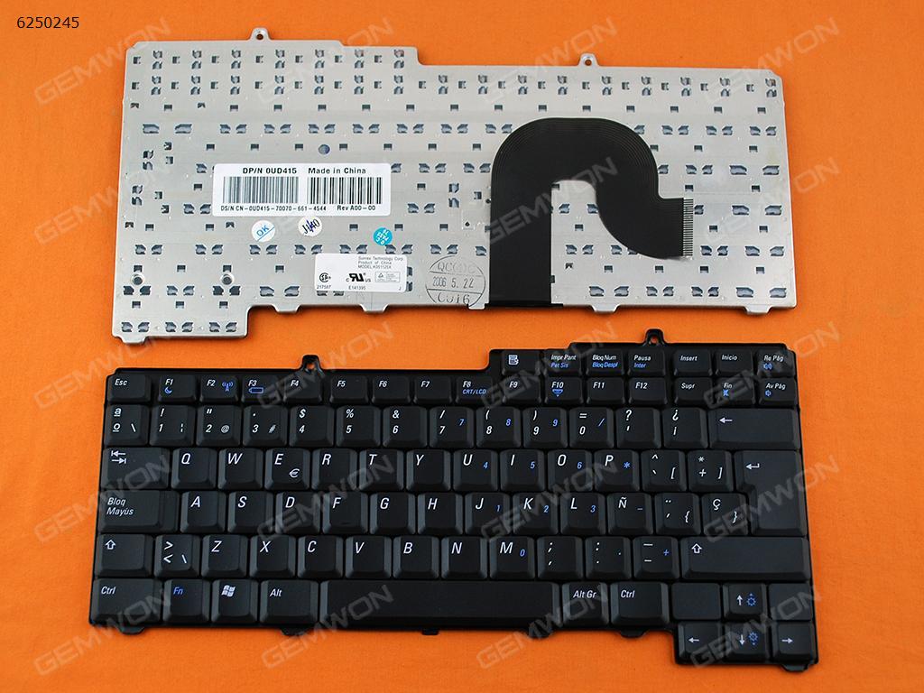 Picture of New Replacement Laptop Keyboard For DELL 1300 BLACK (Compatible with DELL 630M 6400 BLACK) SP Layout
