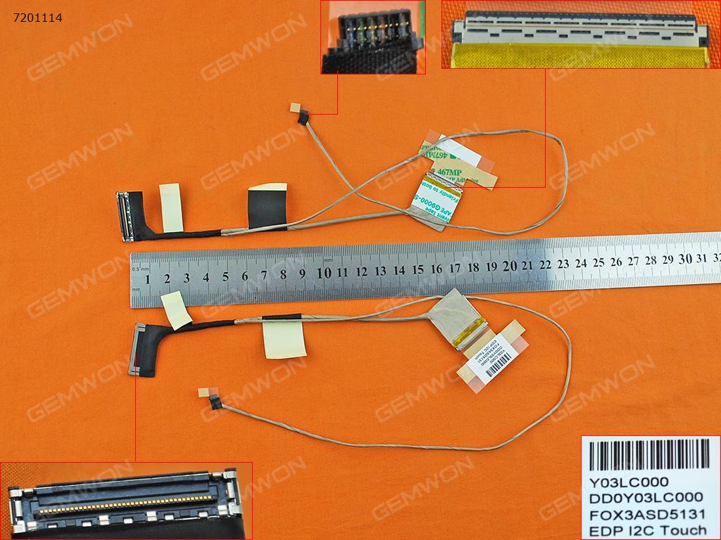 Picture of New LCD Display Screen Cable Replacement  For HP Slatebook 14