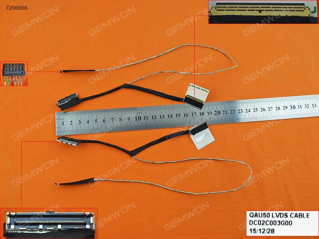 Picture of New LCD Display Screen Cable Replacement  For HP ENVY6 ENVY 6-1006SA ENVY 4 ENVY 4-1000，OEM