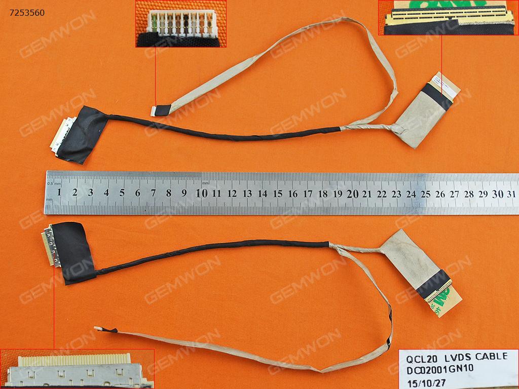 Picture of New LCD Display Screen Cable Replacement  For DELL Vostro 3560 QCL20，ORG