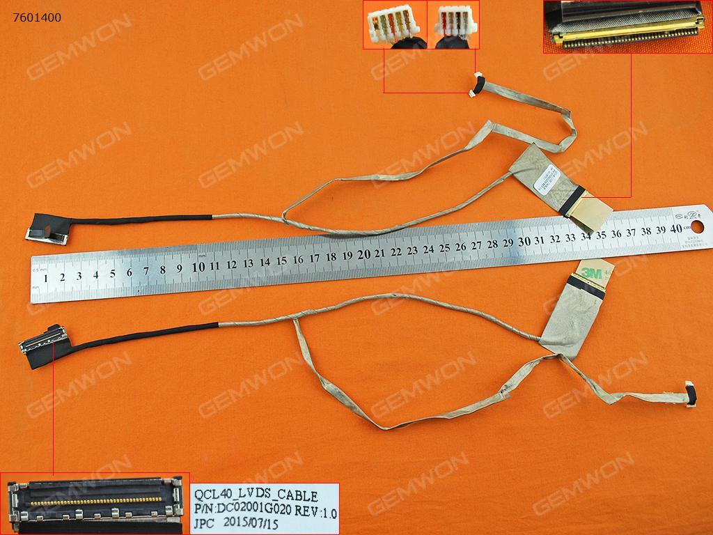 Picture of New LCD Display Screen Cable Replacement  For ASUS A45 K45 A85 R400 Button,OEM