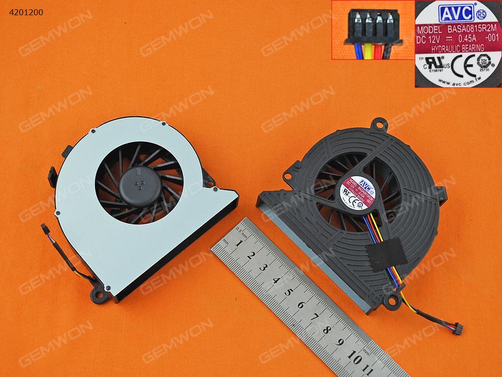 Picture of New Replacement CPU Cooling Fan For HP 18 ALL-IN-ONE 18-1200CX(12V 0.4A,Original) DFS651312CC0T 739393-001 Layout