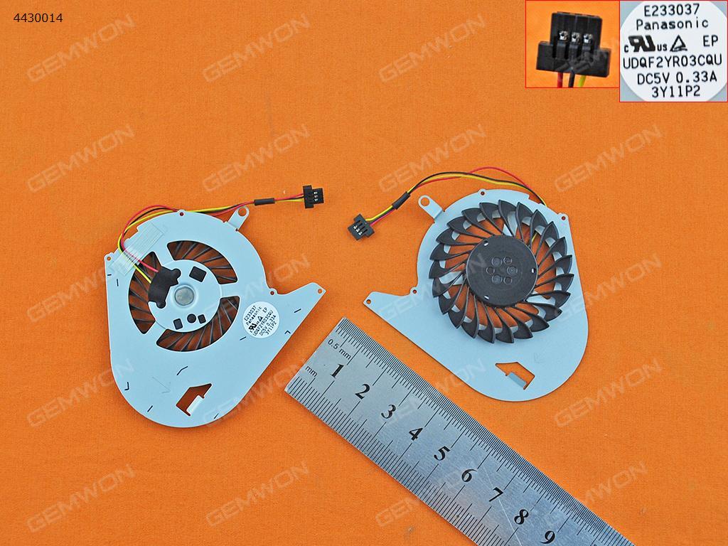 Picture of New Replacement CPU Cooling Fan For SONY VAIO SVF14N SVF14N13CXB SVF14N16CXS SVF14N23 SVF14N25CXB (For CPU Fan,Original) UDQF2YR03CQU Layout