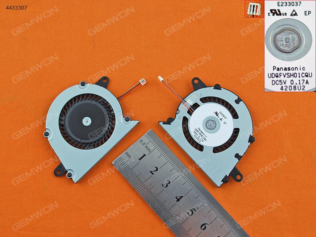 Picture of New Replacement CPU Cooling Fan For SONY Panasonic E23307(Original) UDQFVSH01CQU Layout