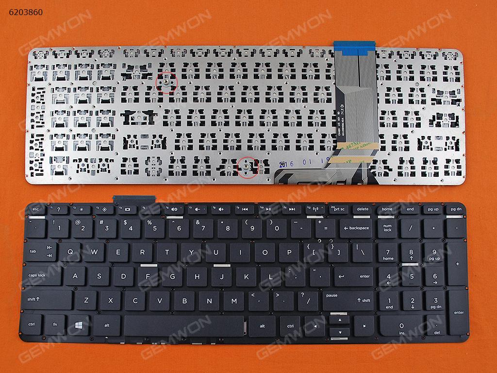 Picture of New Replacement Laptop Keyboard For HP ENVY 15-j Series BLACK(Without FRAME,Without Foil,Win8) US Layout
