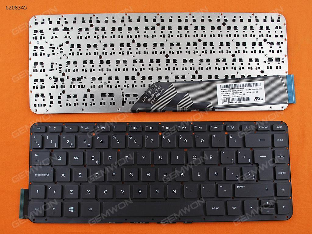 Picture of New Replacement Laptop Keyboard For HP Pavilion X2 13-M 13-m110dx 13-g110dx 13-m210dx 13-P BLACK (Without FRAME,Without Foil,Win8) SP Layout