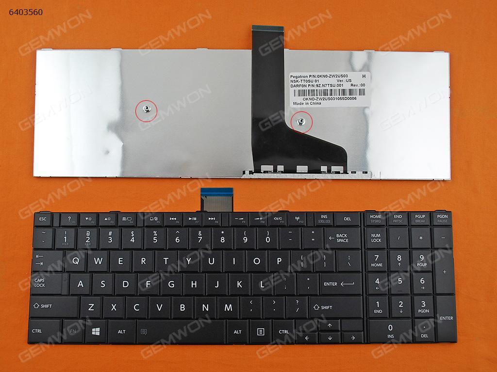 Picture of New Replacement Laptop Keyboard For TOSHIBA Satellite  C70 BLACK(OEM For Win8) US Layout