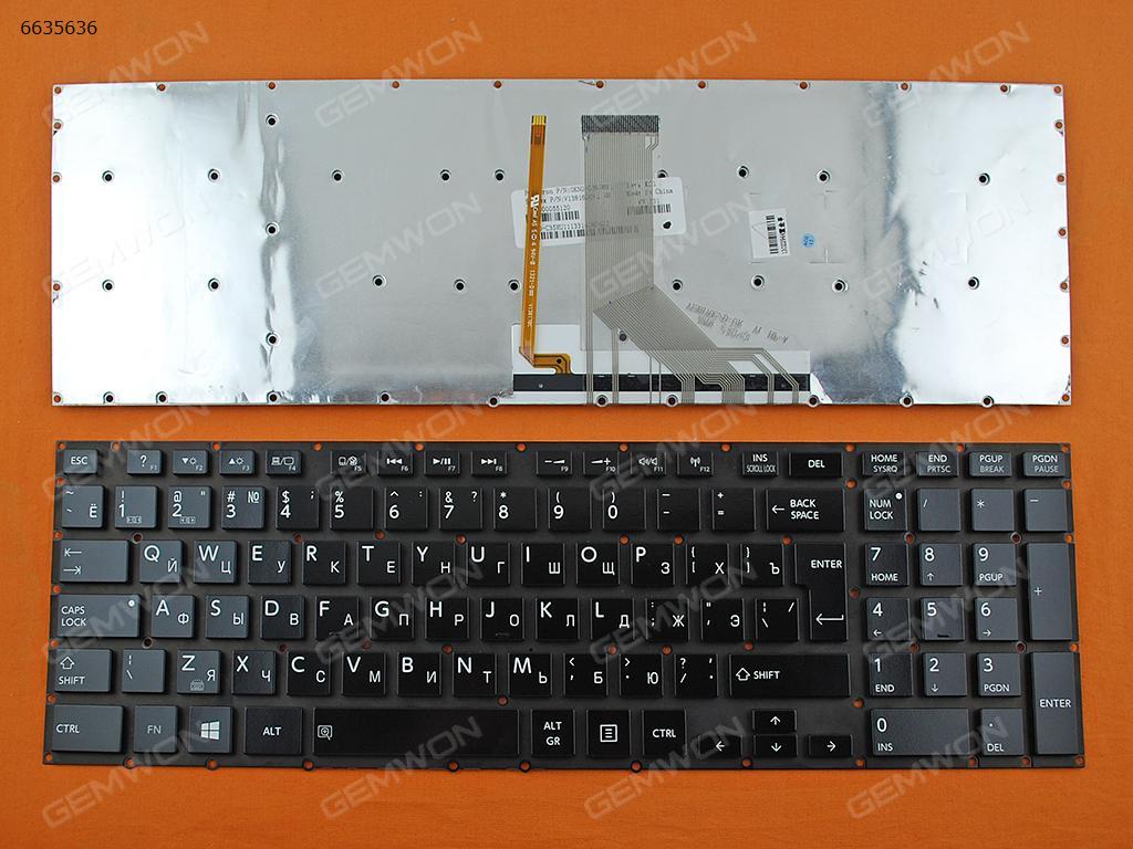 Picture of New Replacement Laptop Keyboard For TOSHIBA P50 GLOSSY (Without FRAME,Backlit,For Win8 ) RU Layout