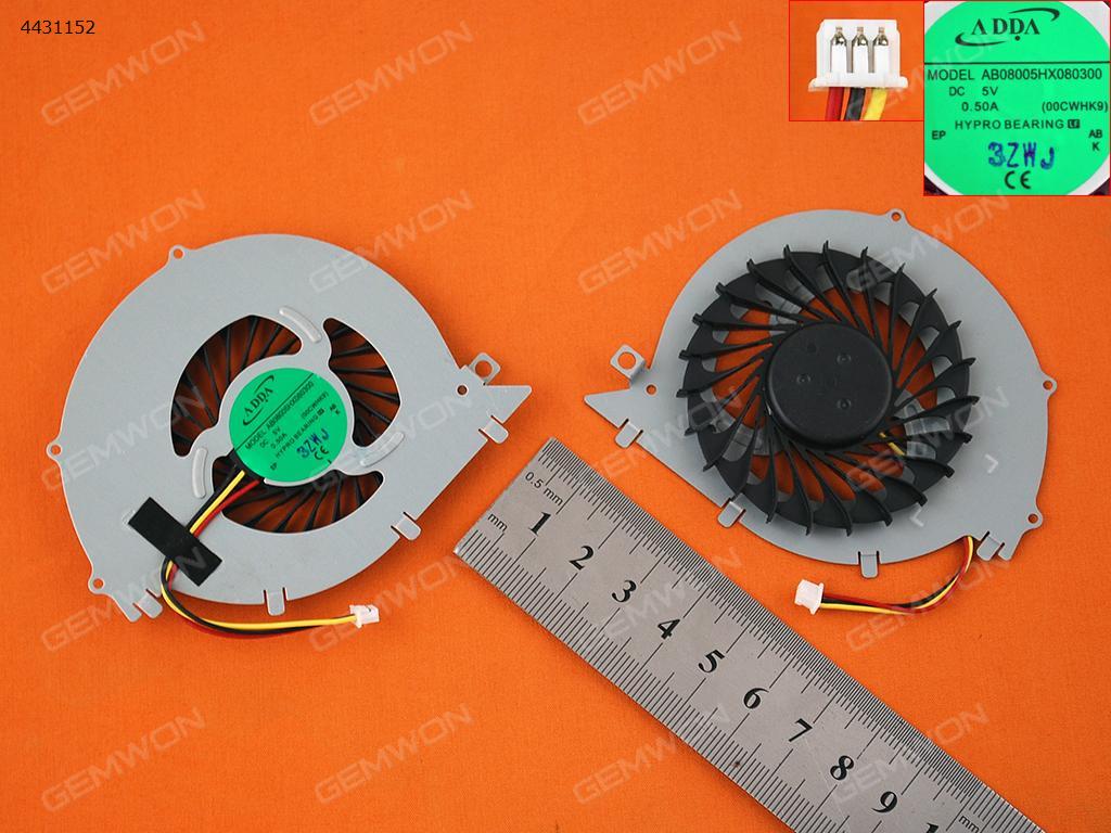 Picture of New Replacement CPU Cooling Fan For SONY Vaio Fit15E SVE153A1RT SVF153A SVF15317SCW(Original) UDQF2ZR78CQU  UDQF2ZR76CQU Layout