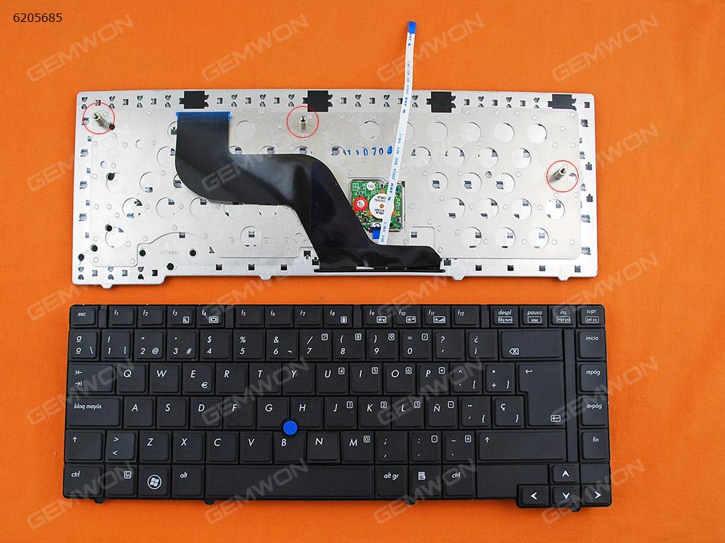 Picture of New Replacement Laptop Keyboard For HP EliteBook 8440P 8440W BLACK(With Point stick) SP Layout