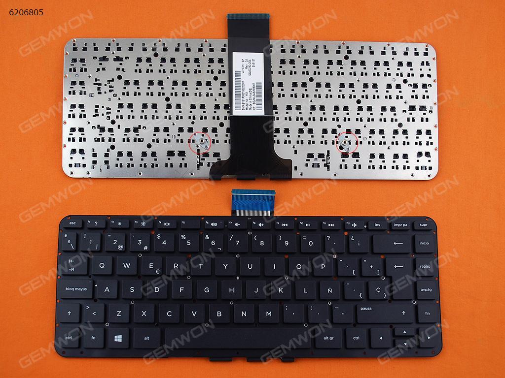 Picture of New Replacement Laptop Keyboard For HP ENVY 14-U BLACK  (Without FRAME，Without Foil, For Win8) SP Layout
