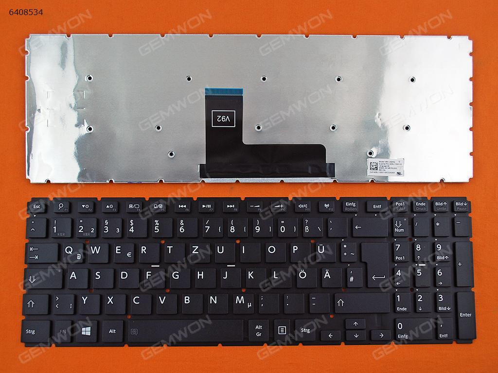 Picture of New Replacement Laptop Keyboard For TOSHIBA L50-B S50-B L50D-B L50T-B L50DT-B L55(D)-B S55-B S55T-B S55D-B  BLACK (Without FRAME, Win8) GR Layout
