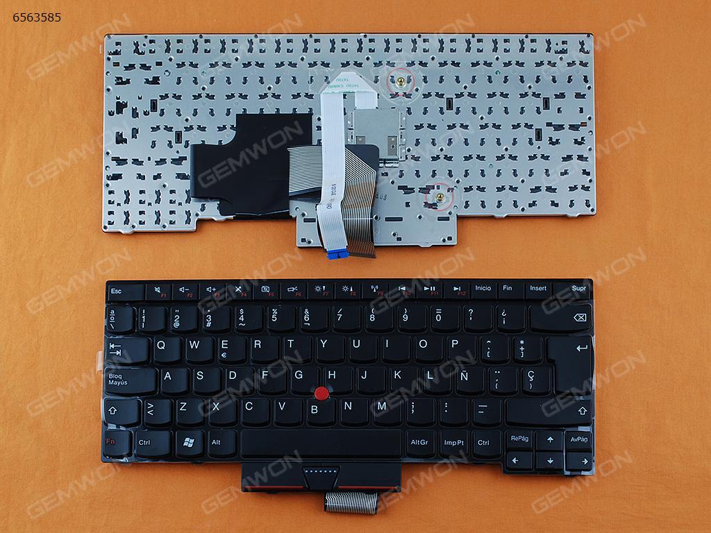 Picture of New Replacement Laptop Keyboard For ThinkPad E430 BLACK Reprint SP Layout