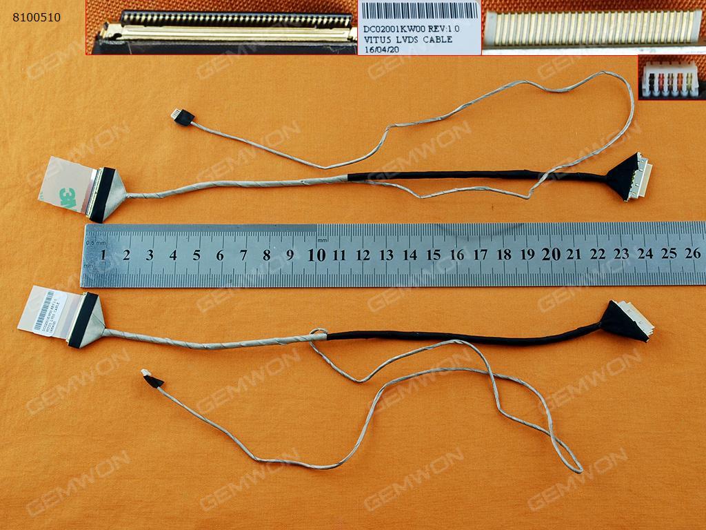 Picture of New LCD Display Screen Cable Replacement  For Lenovo IdeaPad U510，OEM