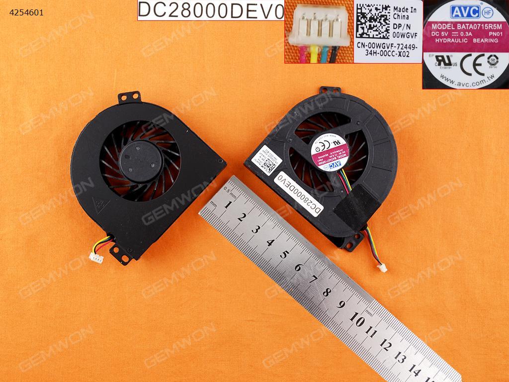 Picture of New Replacement CPU Cooling Fan For Dell Precision M4600(For GPU fan,Original) MG75150V1-C000-S99   DC28000B3SL Layout