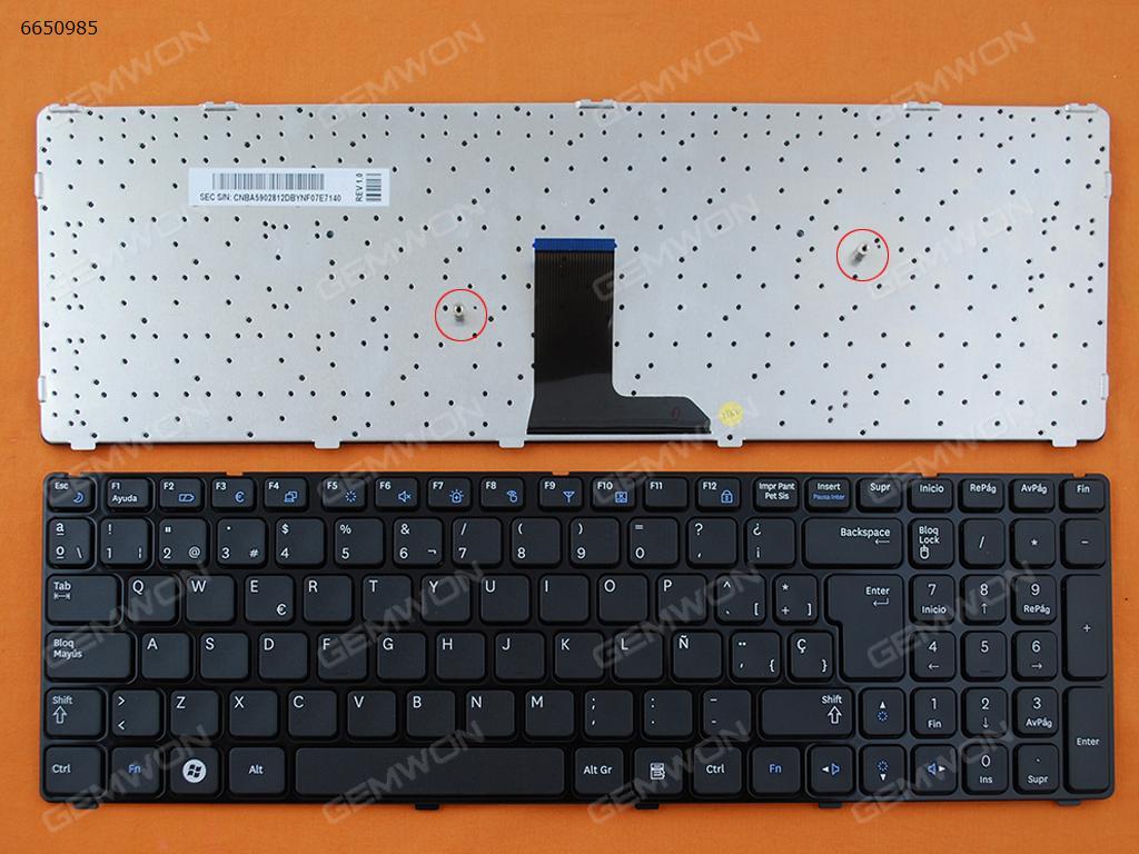 Picture of New Replacement Laptop Keyboard For SAMSUNG R580 R578 BLACK SP Layout