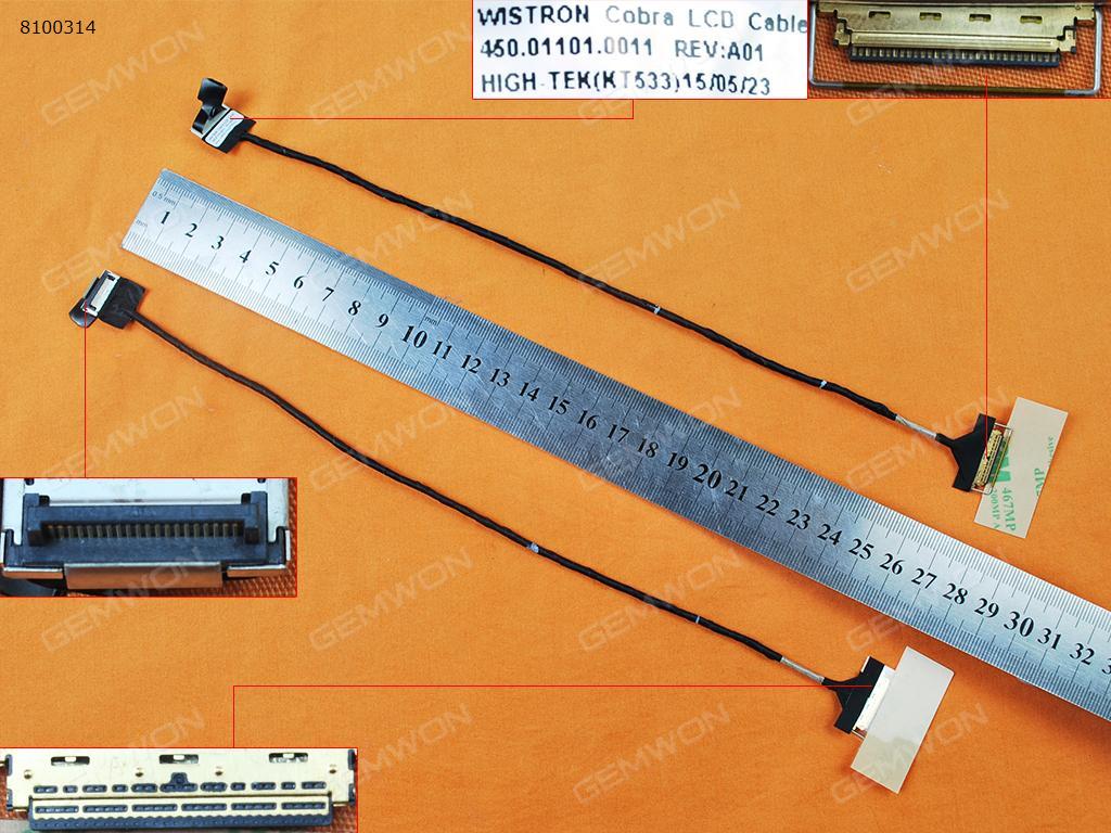 Picture of New LCD Display Screen Cable Replacement  For Lenovo ThinkPad S3 Yoga 14，ORG