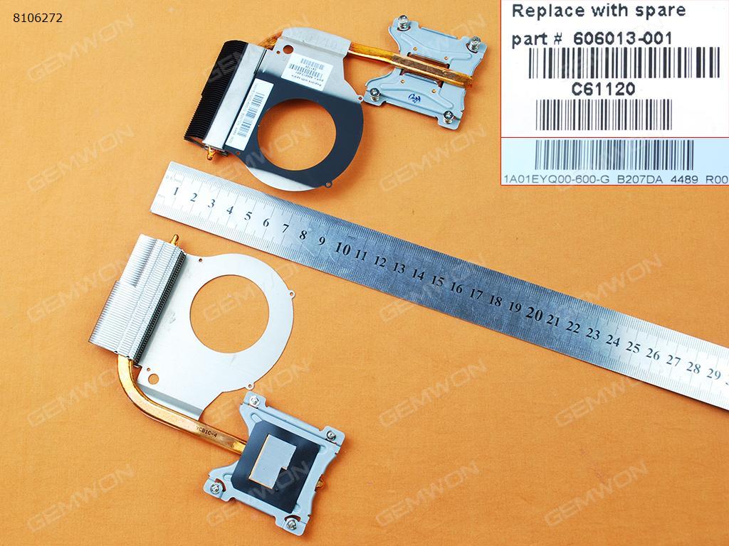 Picture of New Replacement CPU Cooling Fan For HP G62 G72 G72T CQ72(For Intel Integrated graphics,Only Heatsink) 606013-001 Layout