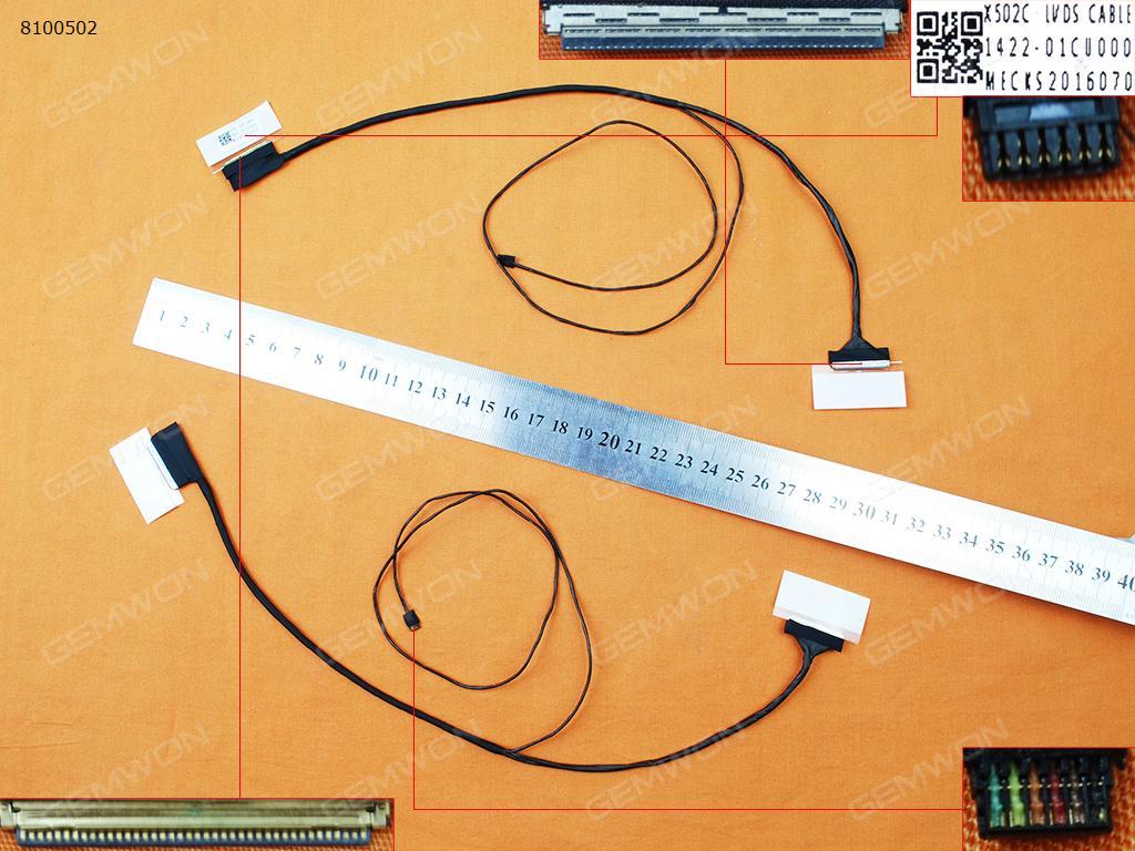 Picture of New LCD Display Screen Cable Replacement  For ASUS X502C F502C F502CA X502 X502CA，ORG