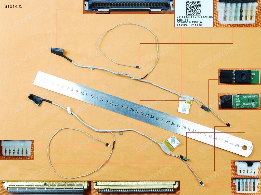Picture of New LCD Display Screen Cable Replacement  For Sony SVE14A27CXH SVE14A35CXH V111,ORG