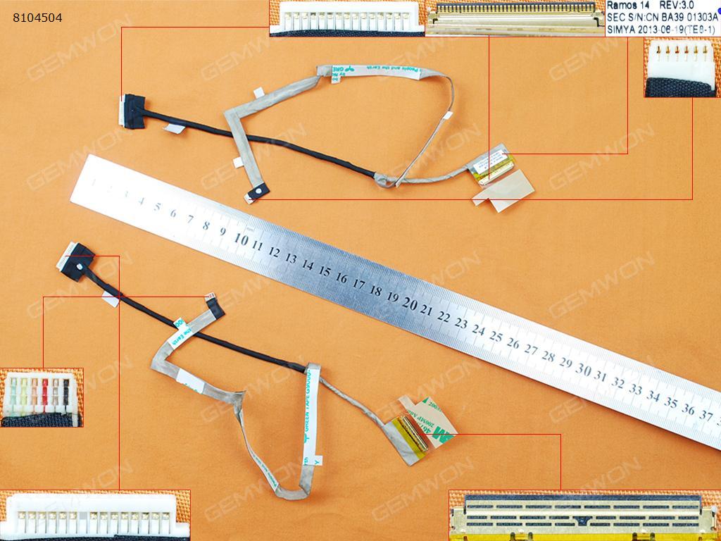 Picture of New LCD Display Screen Cable Replacement  For Samsung NP450R4Q NP470R5E NP510R5E NP370,ORG