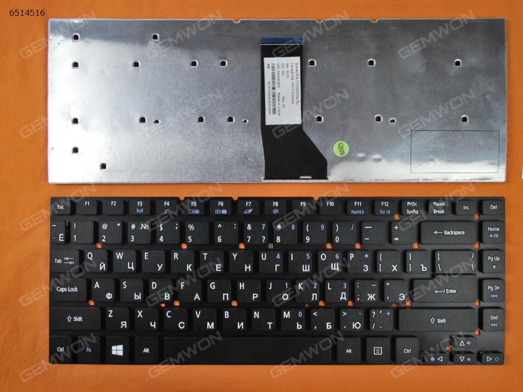 Picture of New Replacement Laptop Keyboard For ACER AS3830T BLACK(For Win8) RU Layout
