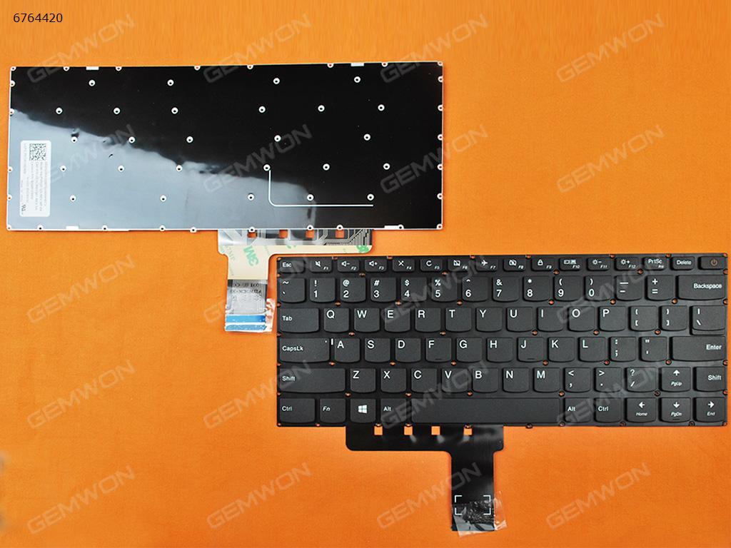Picture of New Replacement Laptop Keyboard For LENOVO Ideapad 110-14IBR BLACK  win8 (Without FRAME) US Layout